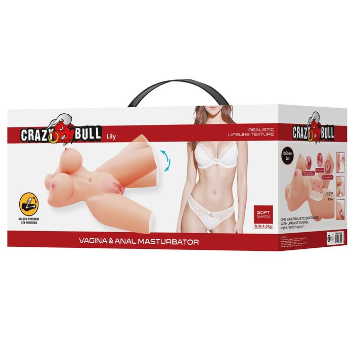 Papusa Lily Realistic Torso, 41 cm, 4 Kg