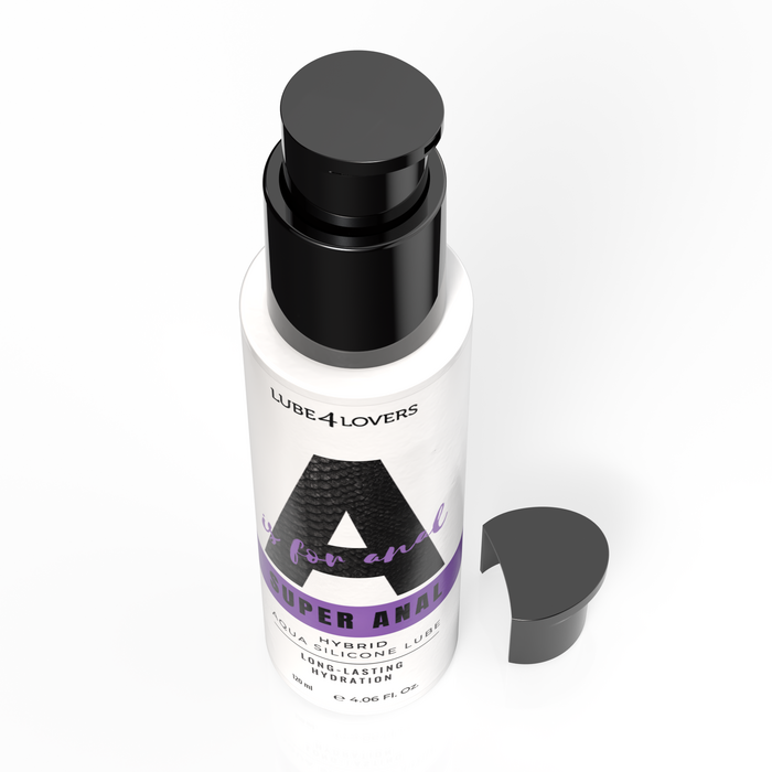 Lubrifiant Anal A is for Anal Super Anal - 120 ml - detaliu dop