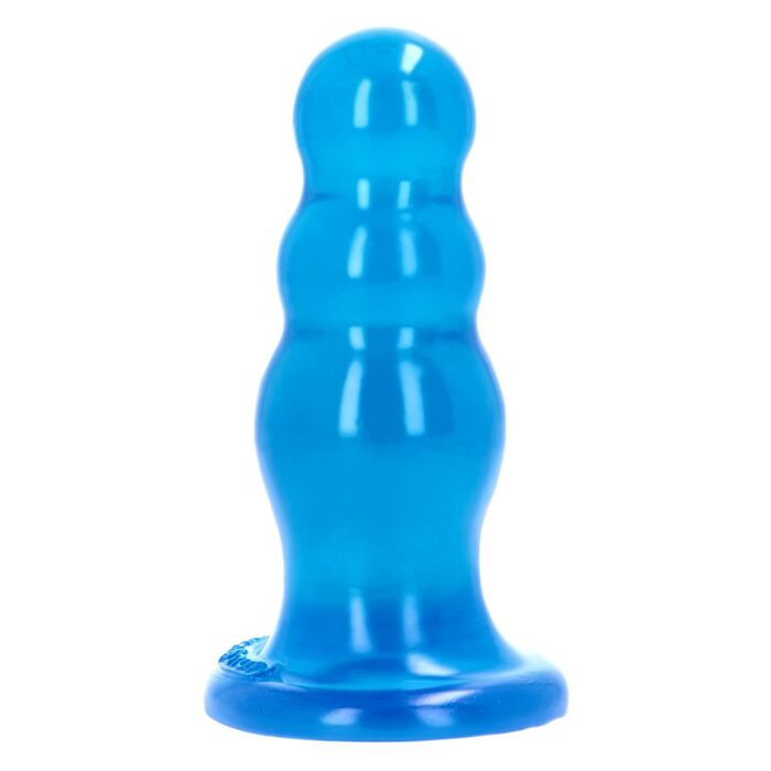 Butt Plug Anal Toyz4Lovers "Olmo" 16,5 cm - Albastru prim plan