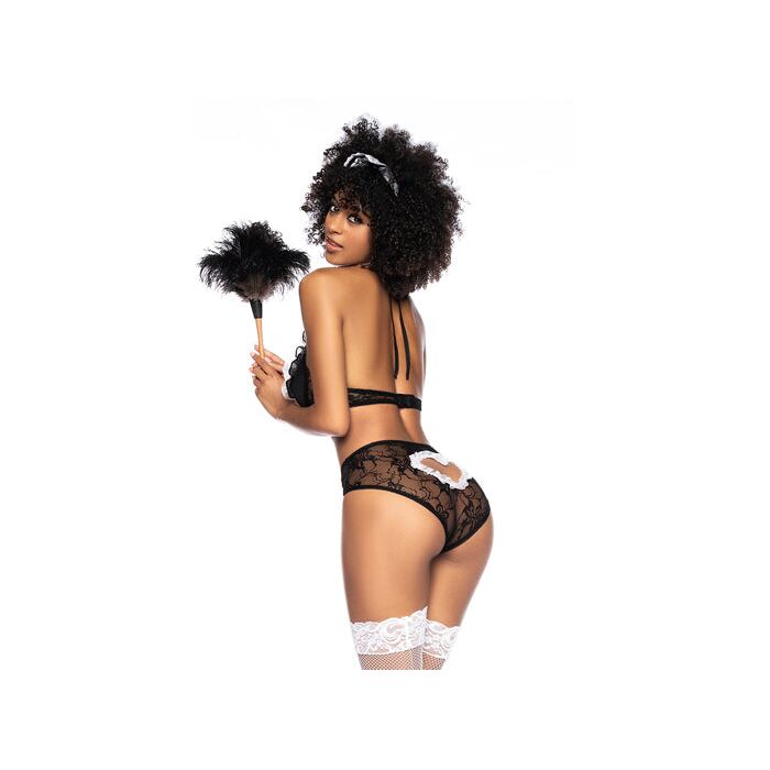 Mapale Costum French Maid Camerista, vedere spate cu pamatuf