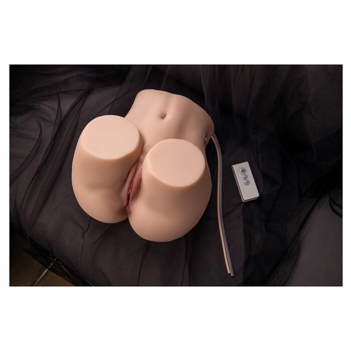 Masturbator Mistress Mignon TPR Natural, vedere din spate, forma solduri