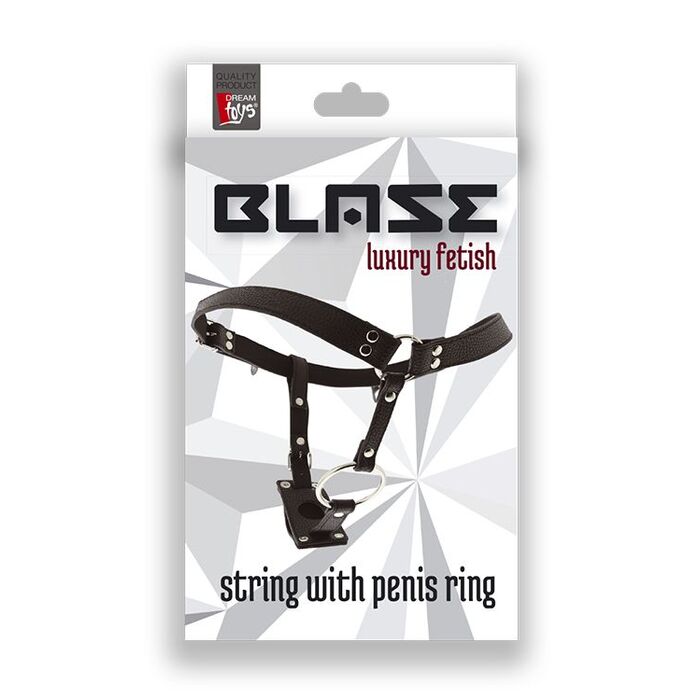 Chilot piele pentru Strapon Blaze