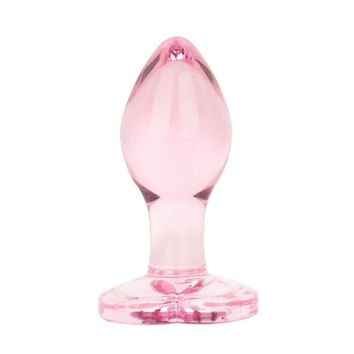 Anal Collection Easytoys - Anal Plug Glass Small - 7 cm fron view