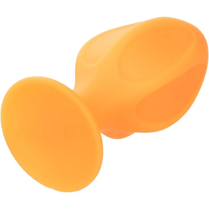 Set Dopuri Anale CalExotics Cheeky 2 Anal Plugs - Orange functiune