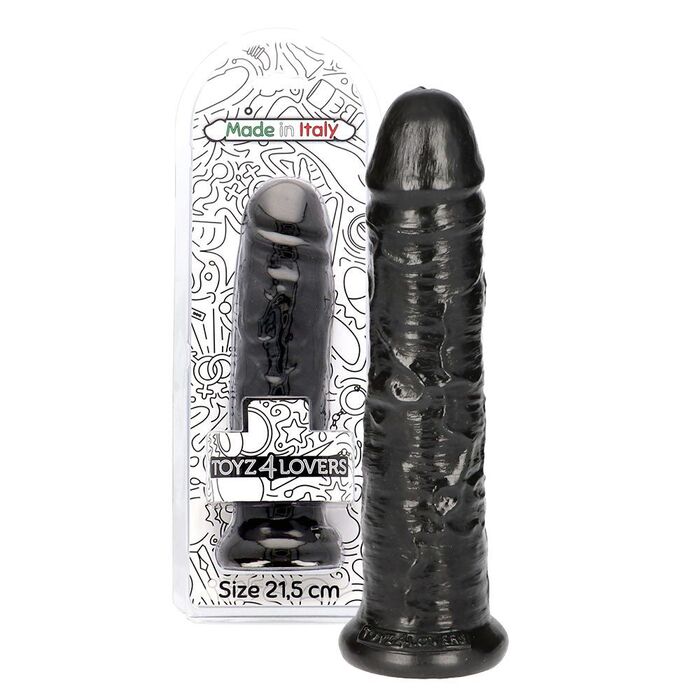 Dildo Diego Negru XXL, [21,5 cm x 5,2cm]