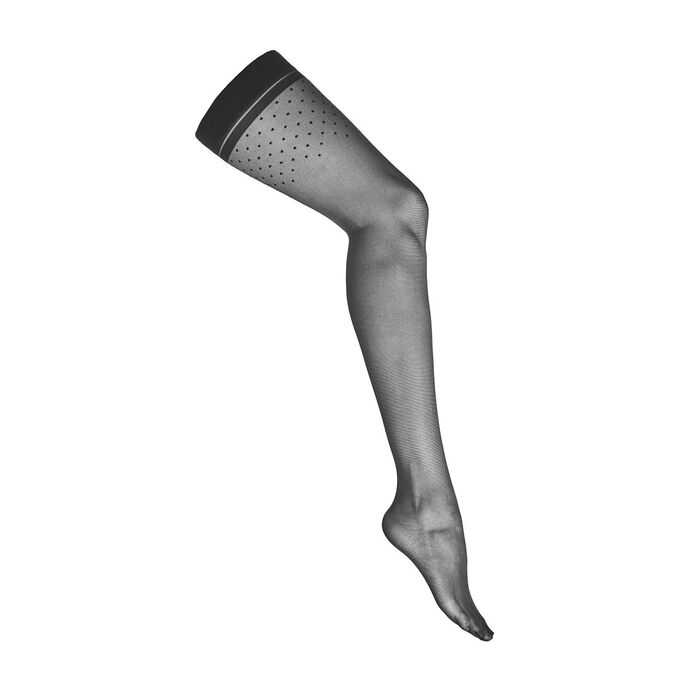 Kotek Stockings S005 Negru - vedere din spate