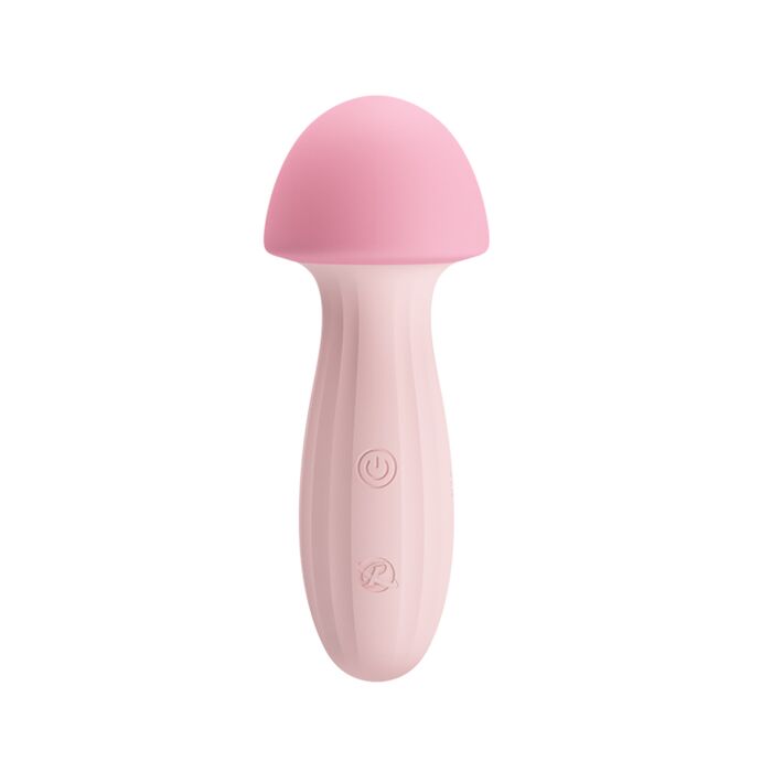 Vibrator Romantic Pretty Love Mushroom, 12 Functii, incarcare USB vedere frontala