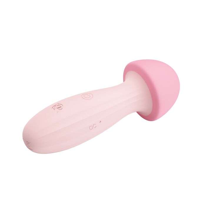 Vibrator Romantic Pretty Love Mushroom, 12 Functii, incarcare USB vedere laterala