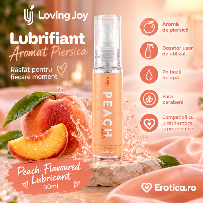 Loving Joy Peach Flavoured Lubricant 30ml