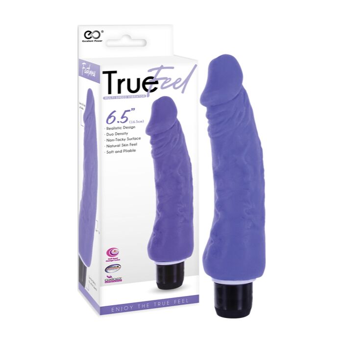 Vibrator Realistic True Feel Viola - 18,5 cm