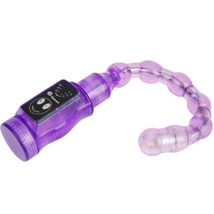 Panoul de comanda cu eticheta 6-Speed, capul vibratorului intins drept