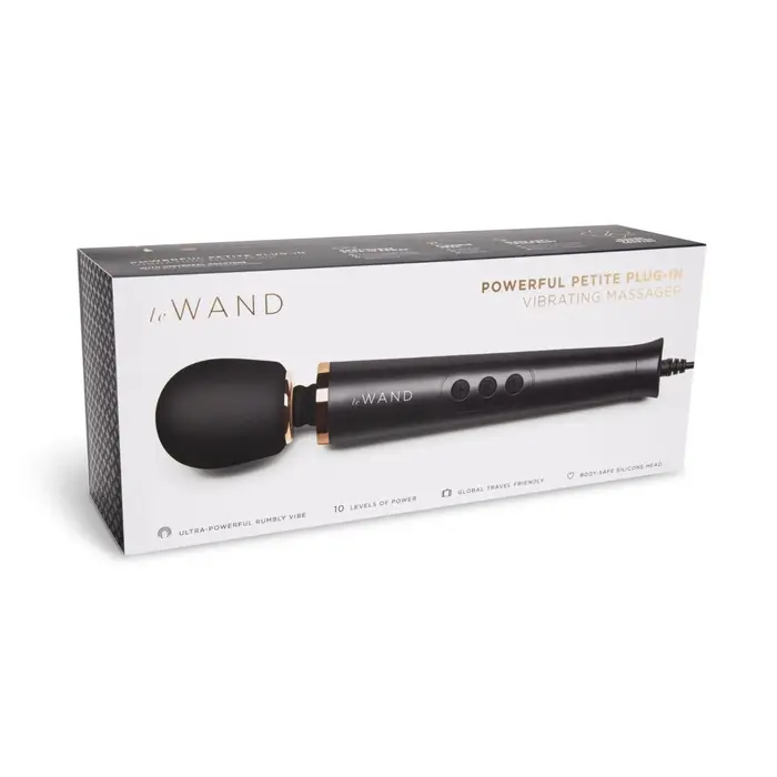 Aparat masaj Le Wand Petit Plugin Massager - Negru