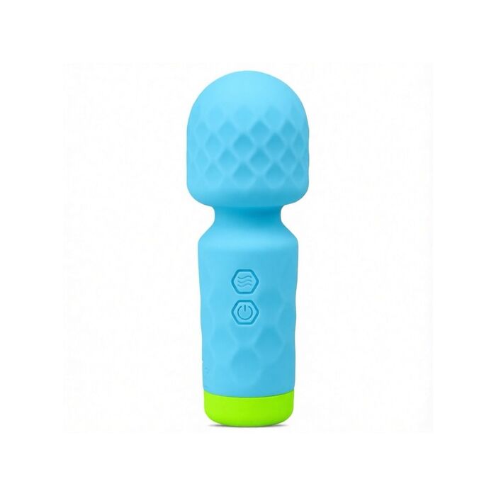 Mini Massager - Aparat Masaj Miky Vibrator - Albastru, 10 Vibratii