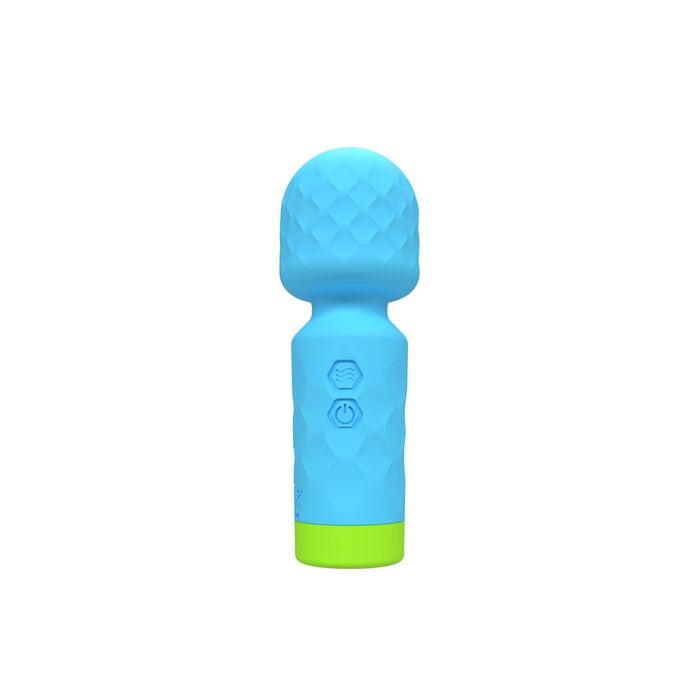 Mini Massager - Aparat Masaj Miky Vibrator - Albastru, 10 Vibratii frumos