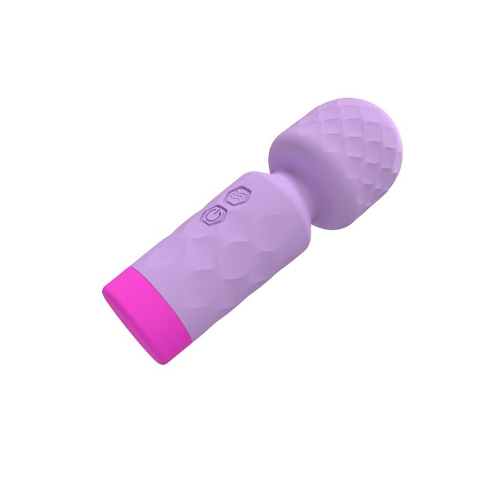 Mini Massager - Aparat Masaj Miky Vibrator - Violet, 10 Vibratii