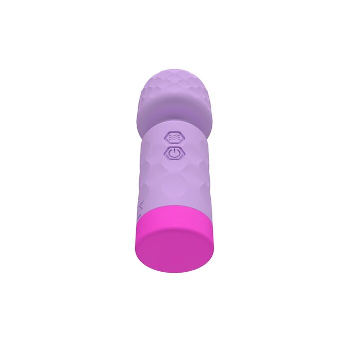 Mini Massager - Aparat Masaj Miky Vibrator - Violet, 10 Vibratii