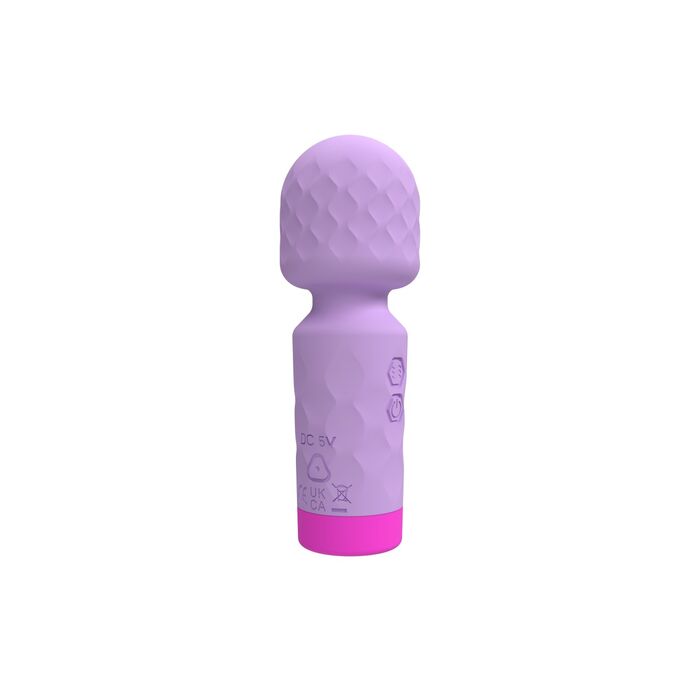 Mini Massager - Aparat Masaj Miky Vibrator - Violet, 10 Vibratii