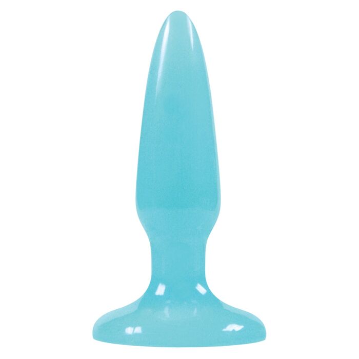 Plug Anal Firefly Pleasure Plug Mini, Albastru detaliu