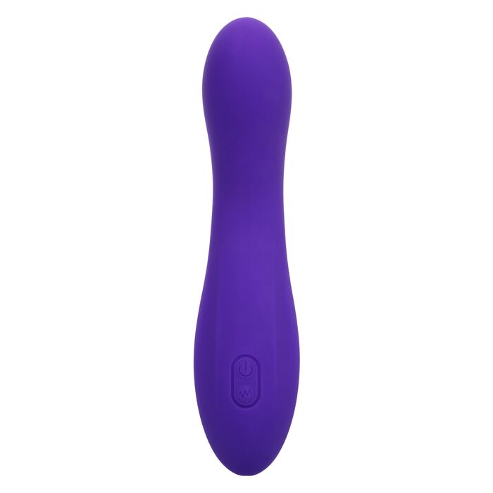 Vibrator flexibil Bend and Hold Rumbler CalExotics mov, detaliu panou control