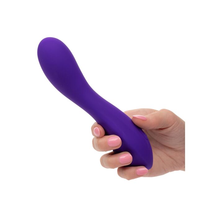 Vibrator flexibil Bend and Hold Rumbler CalExotics mov, vedere completa