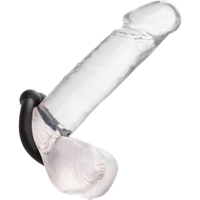 Inel Penis din Silicon Lichid cu Bilute Alpha Muscle Ring CalExotics foto montaj
