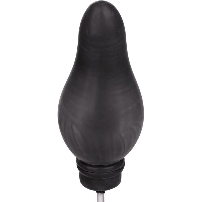 Plug Anal Gonflabil COLT Hefty Probe, Negru umflat maxim