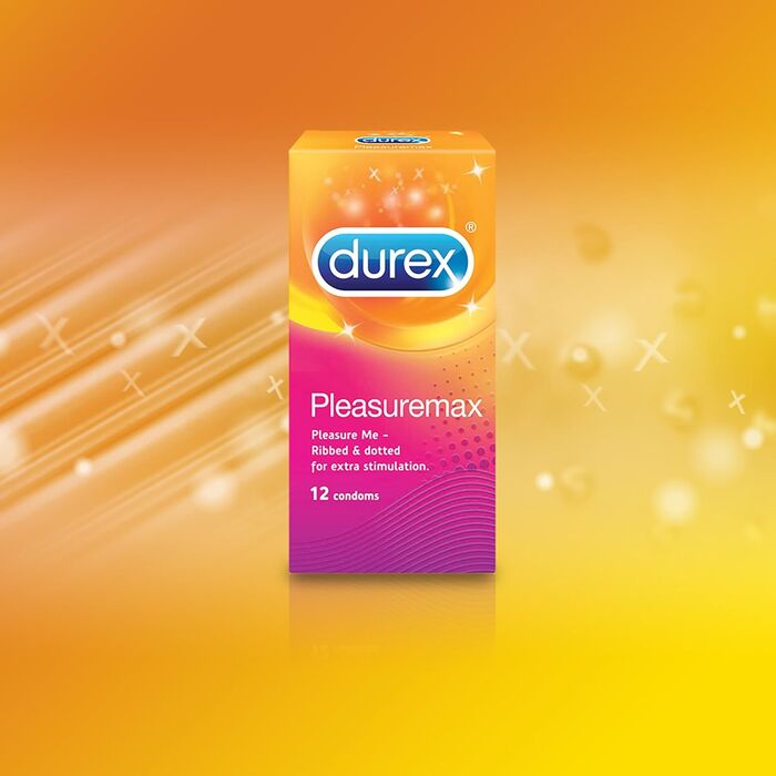 Prezervative Durex Pleasuremax cu striatii si puncte, 12 buc foto