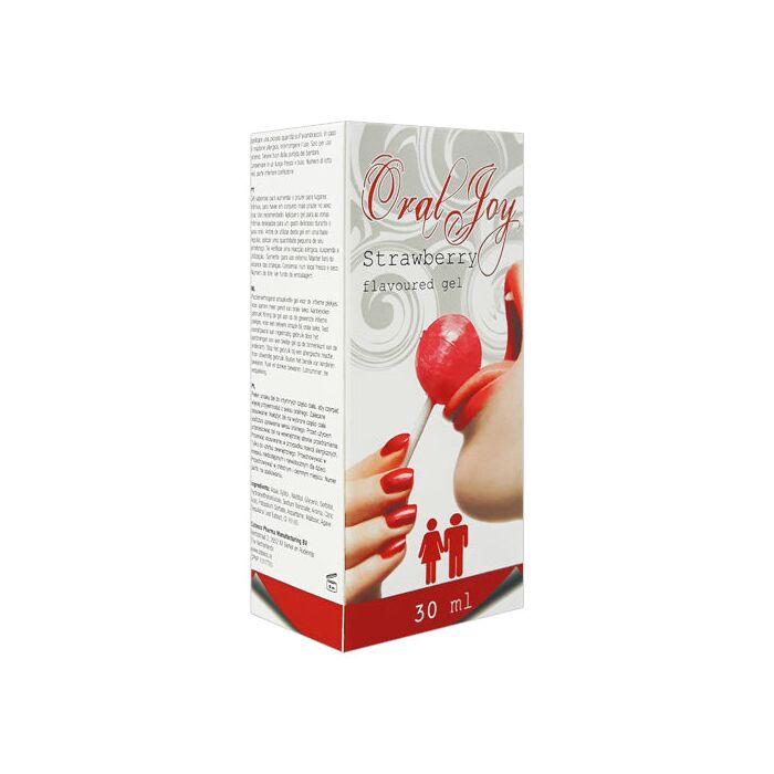Flaconul Oral Joy Capsuni, 30 ml, langa cutia originala