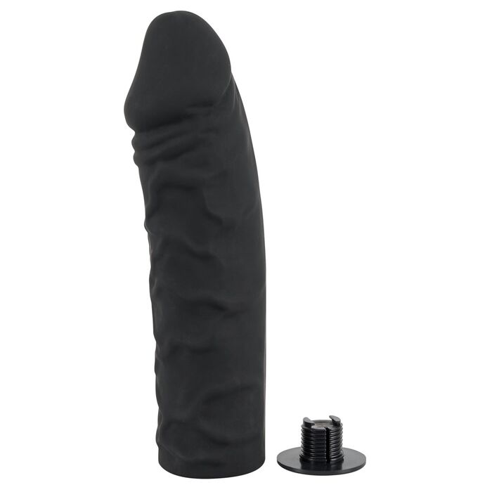 Strapon pentru femei negru - Silicone Strap-on, You2Toys dildo