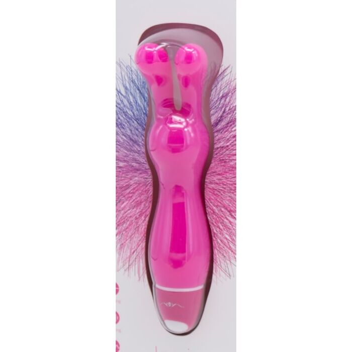 Vibrator Iepuras Vibe Therapy Lapin, Roz detaliu