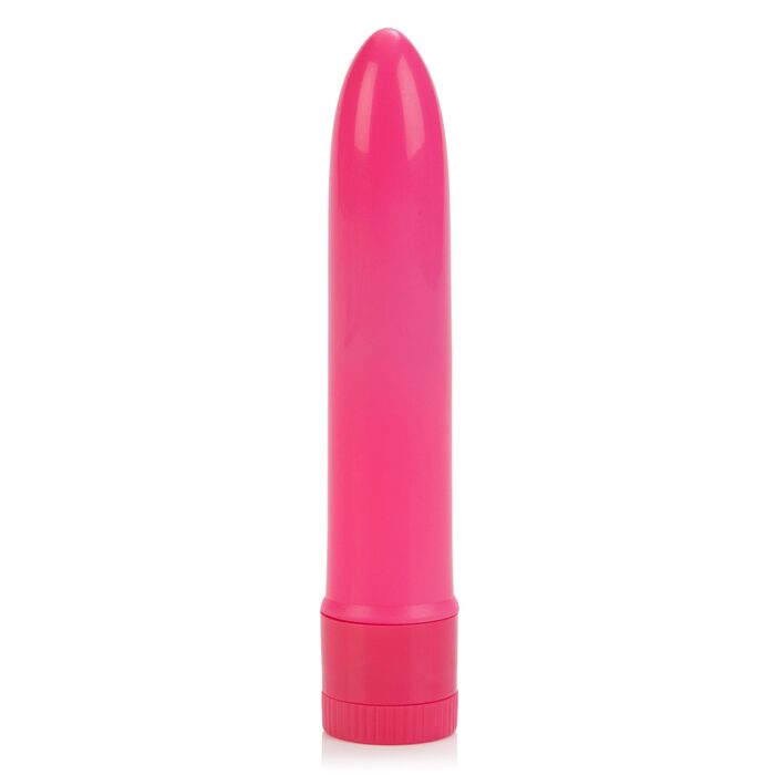 Vibrator clasic neon CalExotics roz, vedere completa