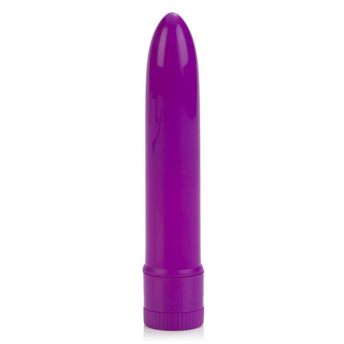 Vibrator clasic neon CalExotics mov, vedere completa