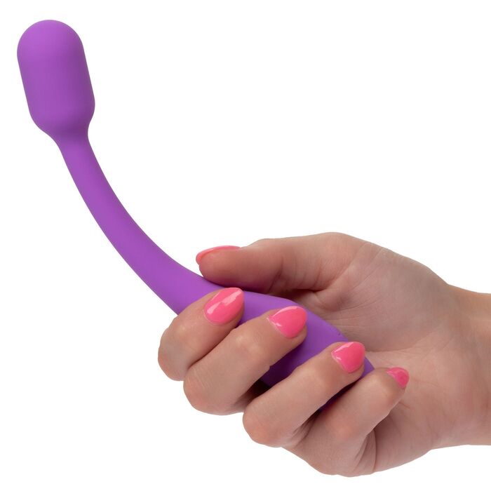 Vibrator Flexibil cu Cap Ferm Bliss Flex-O-Teaser CalExotics, Violet - mod utilizare