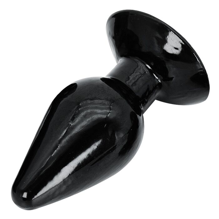 Dop anal clasic Extreme Hidden Desire negru, cu ventuza