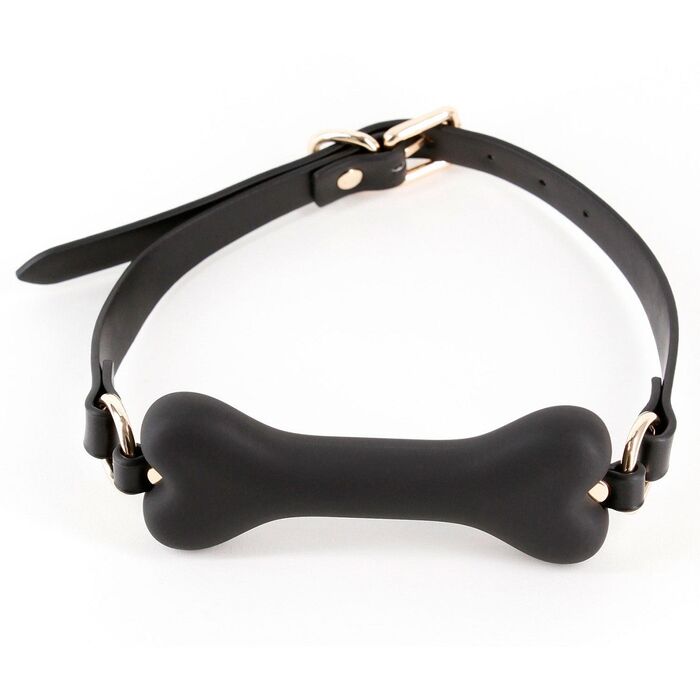 Calus de gura in forma de os Roseanne NS Novelties negru fetish fashion
