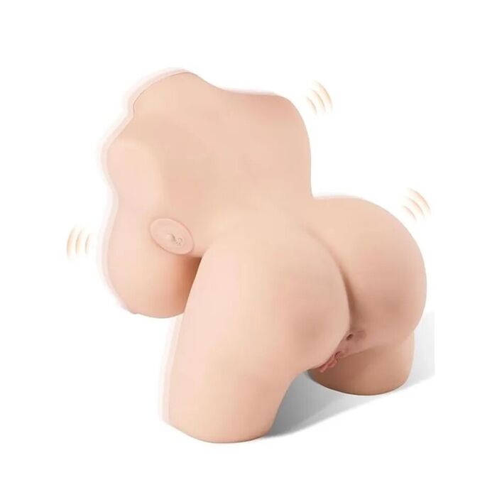 Masturbator Realistic 3D cu vibratii, Papusa Sexuala Mistress Frieda, 37 cm