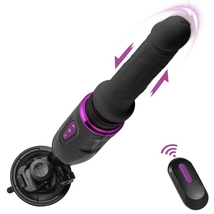 Masina de sex de buzunar Hiram, cu mainile libere, pentru impingere, 6 Viteze function