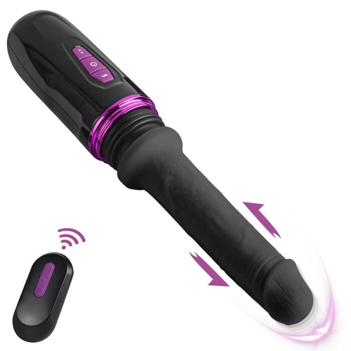 Masina de sex de buzunar Hiram, cu mainile libere, pentru impingere, 6 Viteze power