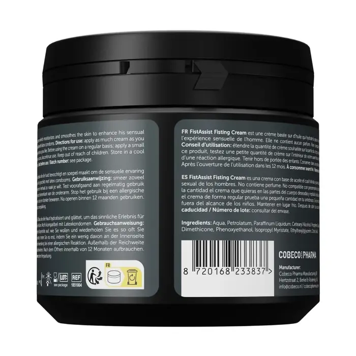 Crema pentru Fisting FistAssist Cobeco, 500 ml