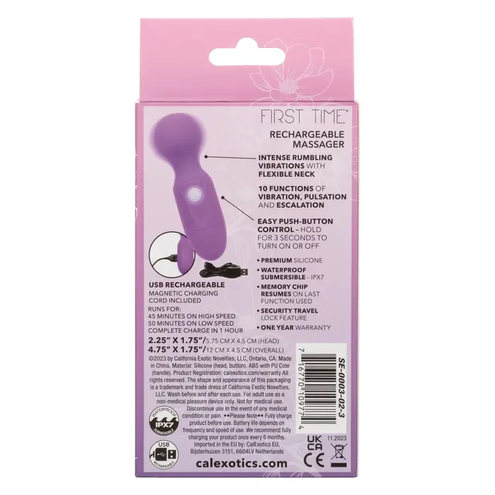 Vibrator Masaj CalExotics Rechargeable Massager Violet
