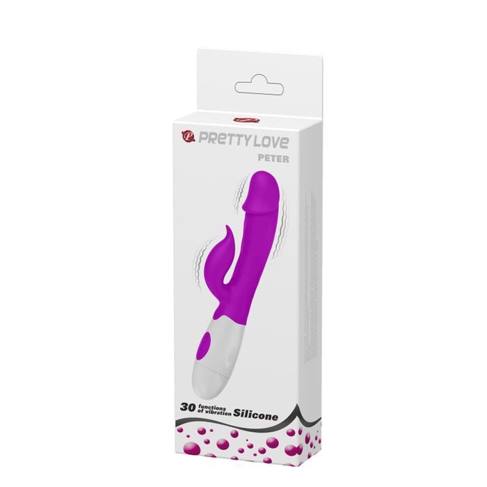 Vibrator Pretty Love Peter Purple, 30 Vibratii cutia