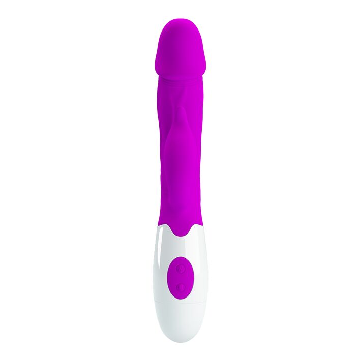 Vibrator Pretty Love Peter Purple, 30 Vibratii vedere frontala