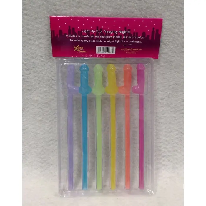Paie fluorescente Kheper Games cu efect glow in the dark in culori vibrante. imagine