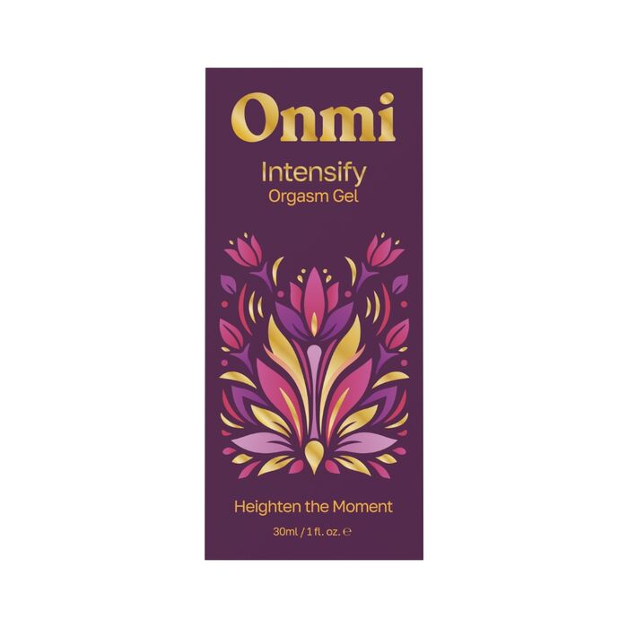 Gel stimulare orgasm Onmi Intensify, 30 ml, detaliu eticheta