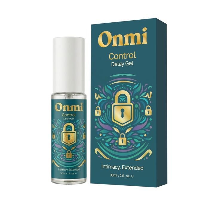 Gel intarziere ejaculare Onmi Control, 30 ml, sticla alaturi de cutia originala