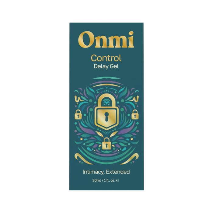 Gel intarziere ejaculare Onmi Control, 30 ml, detaliu eticheta