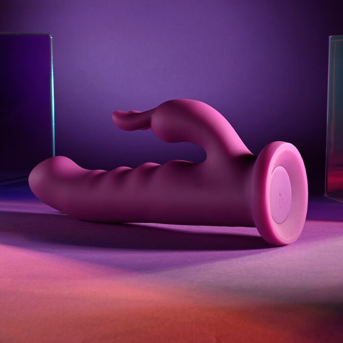 Vibrator Rabbit Rotativ Fluffle by Evolved Playboy, Mov, 10 Viteze
