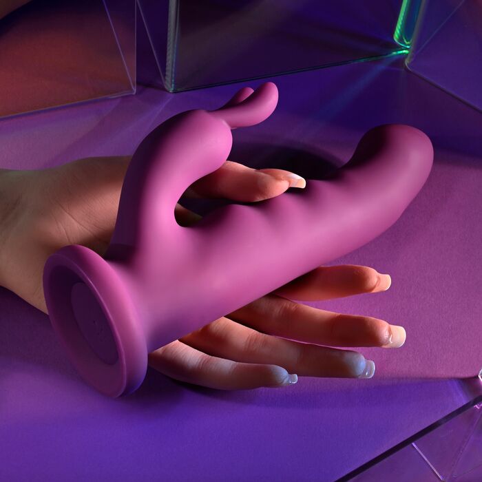 Vibrator Rabbit Rotativ Fluffle by Evolved Playboy, Mov, 10 Viteze