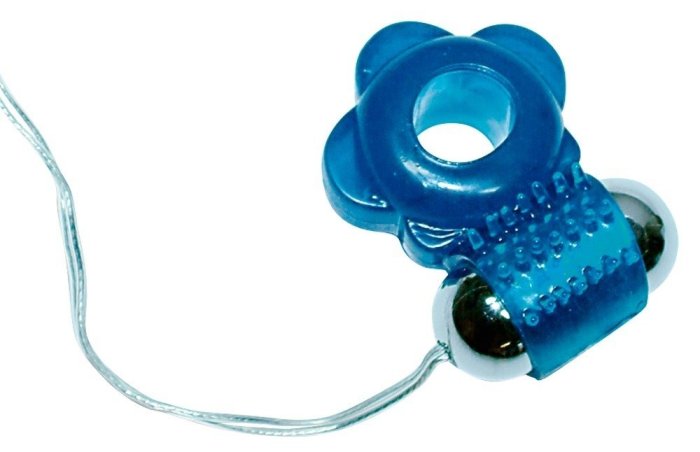 Set 4 Inele si Vibrator Glont You2Toys »Penis Emotion« Albastru
