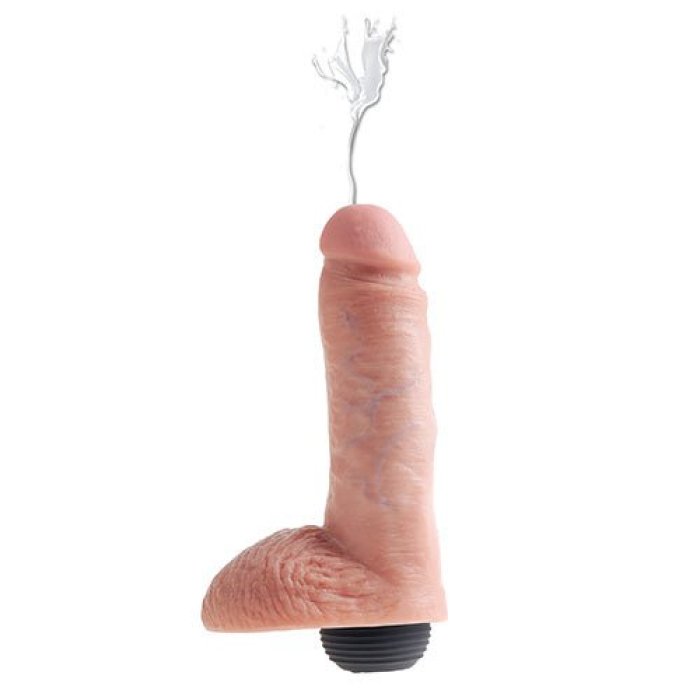 Dildo Pipedream "King Cock Squirter" 20,3 cm - Natural